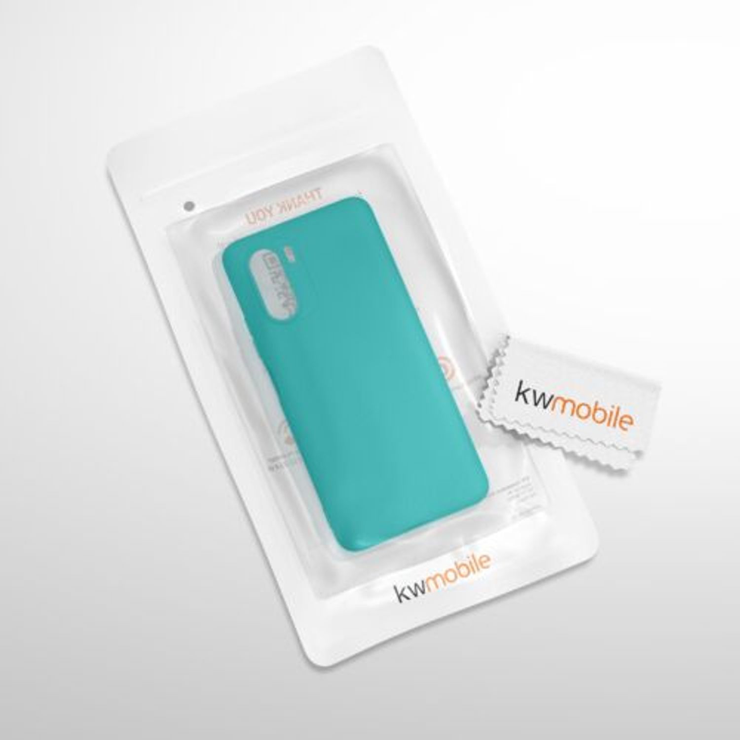 Husa pentru Xiaomi Mi 11i/Poco F3, Silicon, Verde, 54731.57, Kwmobile fotografia produsului View 8 L