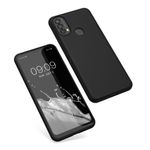 Husa pentru Motorola Moto E40, Silicon, Negru, 56641.47, Kwmobile fotografia produsului View 2 S