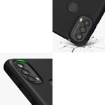 Husa pentru Motorola Moto E40, Silicon, Negru, 56641.47, Kwmobile fotografia produsului View 8 S
