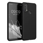 Husa pentru Motorola Moto E40, Silicon, Negru, 56641.47, Kwmobile fotografia produsului