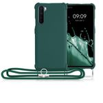 Husa pentru OnePlus Nord, Silicon, Verde, 55677.80, Kwmobile fotografia produsului View 7 S