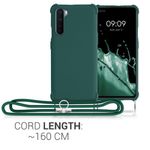Husa pentru OnePlus Nord, Silicon, Verde, 55677.80, Kwmobile fotografia produsului View 3 S