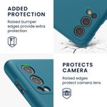Husa pentru OnePlus Nord 2 5G, Silicon, Verde, 56070.57, Kwmobile fotografia produsului View 4 S