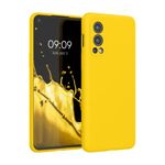 Husa pentru OnePlus Nord 2 5G, Silicon, Galben, 56070.165, Kwmobile fotografia produsului