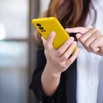 Husa pentru OnePlus Nord 2 5G, Silicon, Galben, 56070.165, Kwmobile fotografia produsului View 9 S