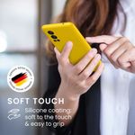Husa pentru OnePlus Nord 2 5G, Silicon, Galben, 56070.165, Kwmobile fotografia produsului View 5 S