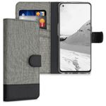 Husa pentru OnePlus Nord CE 5G, Textil, Gri, 56030.22, Kwmobile fotografia produsului