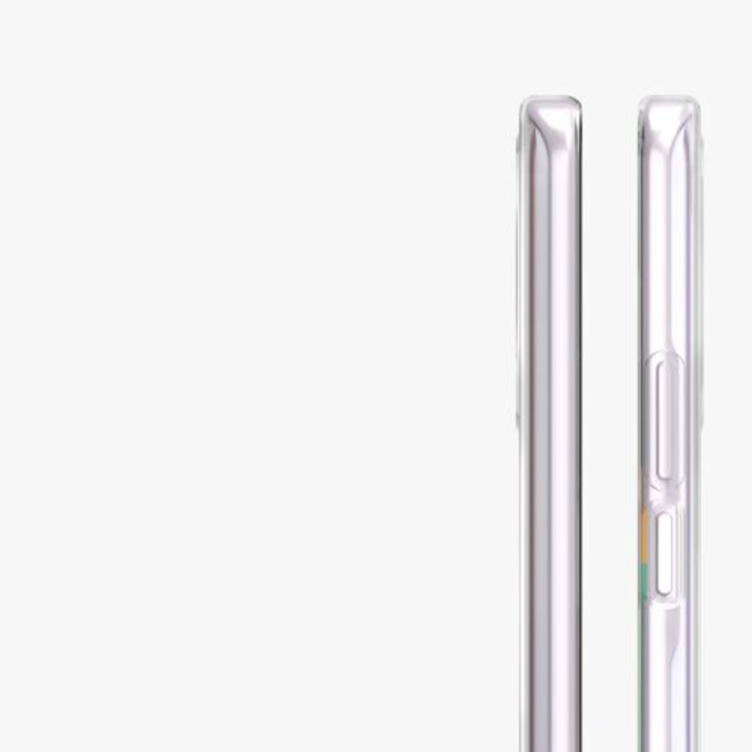 Husa pentru Huawei nova 8i, Silicon, Transparent, 56660.03, Kwmobile fotografia produsului View 8 L