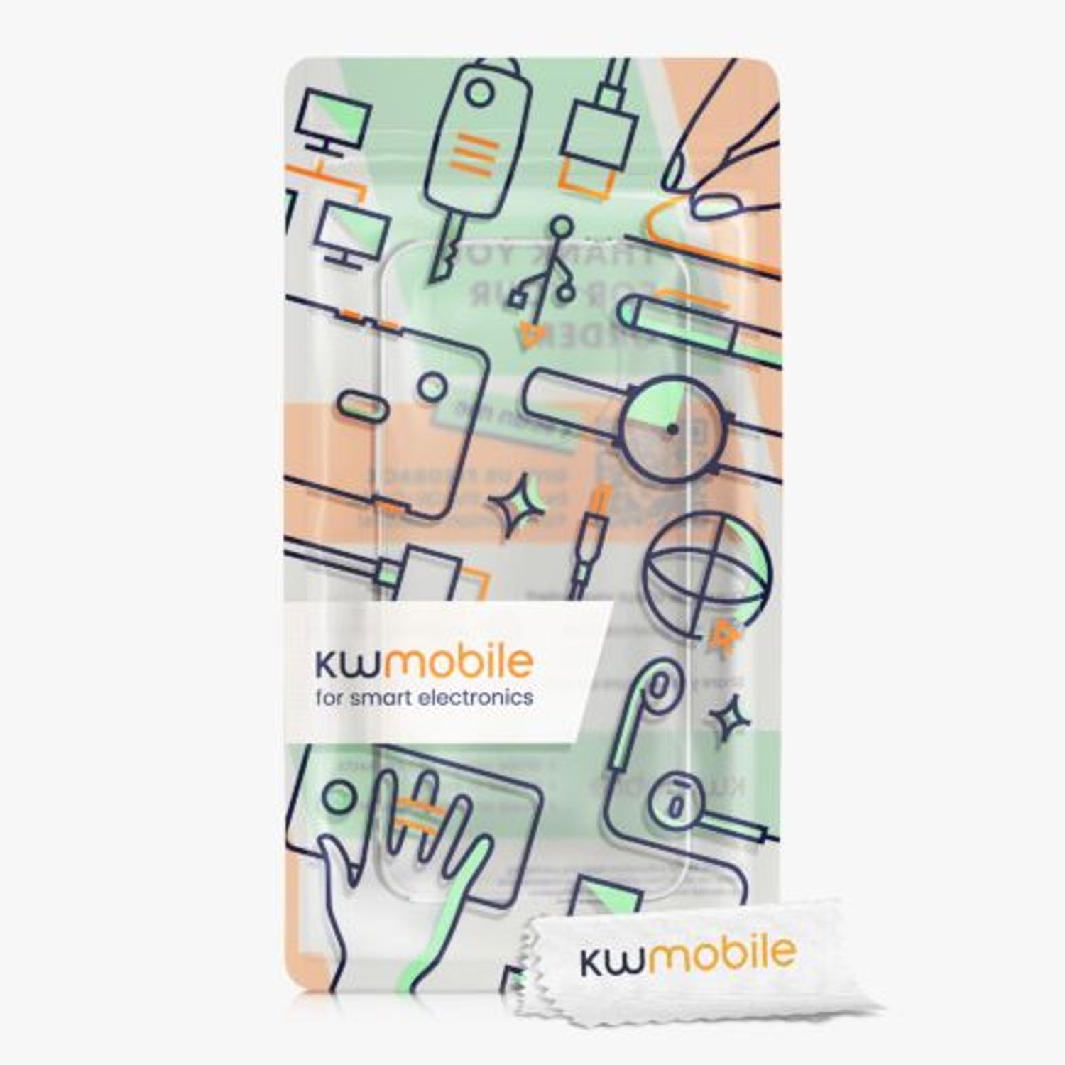 Husa pentru Huawei nova 8i, Silicon, Transparent, 56660.03, Kwmobile fotografia produsului View 10 L