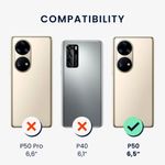 Husa pentru Huawei P50, Silicon, Negru, 54439.01, Kwmobile fotografia produsului View 5 S