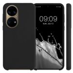 Husa pentru Huawei P50, Silicon, Negru, 54439.01, Kwmobile fotografia produsului View 2 S