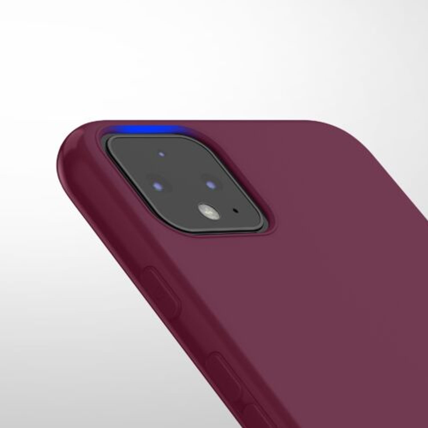 Husa pentru Google Pixel 4, Silicon, Violet, 50326.187, Kwmobile fotografia produsului View 10 L