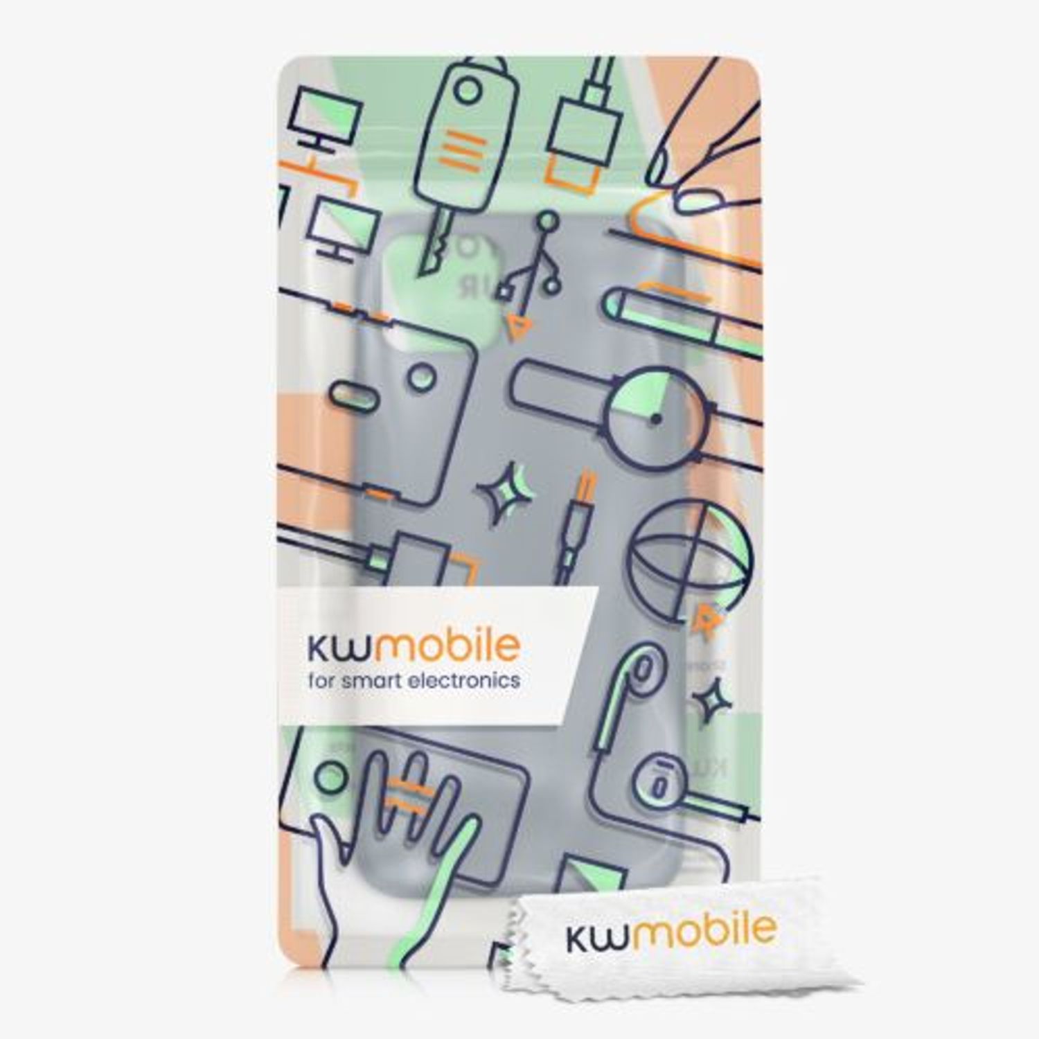 Husa pentru Google Pixel 4, Silicon, Verde, 50326.202, Kwmobile fotografia produsului View 9 L
