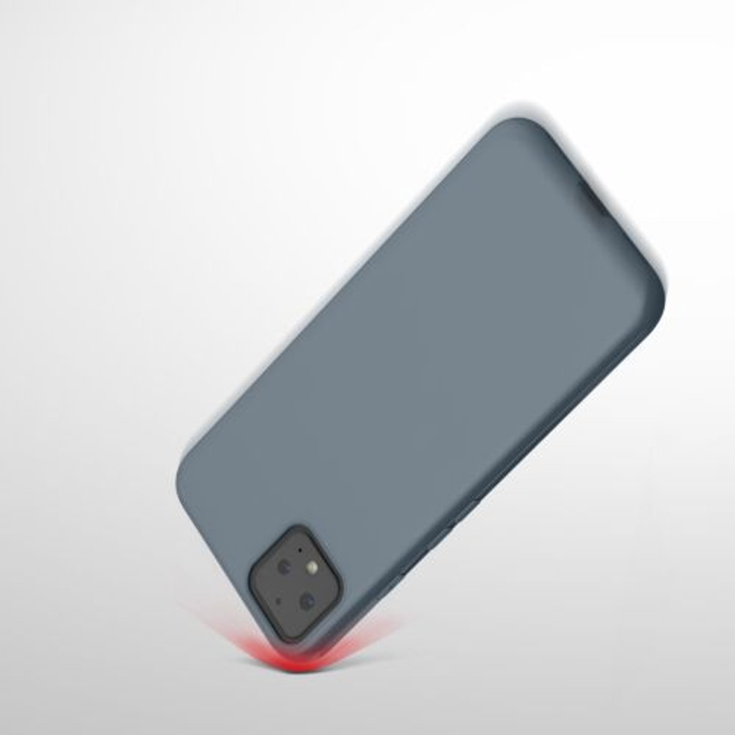 Husa pentru Google Pixel 4, Silicon, Verde, 50326.202, Kwmobile fotografia produsului View 11 L