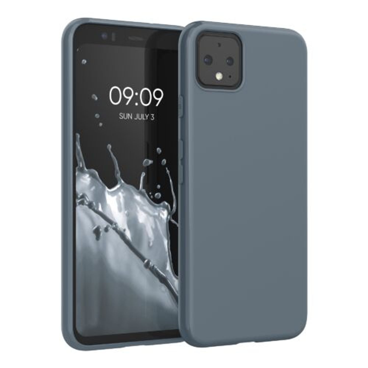 Husa pentru Google Pixel 4, Silicon, Verde, 50326.202, Kwmobile fotografia produsului