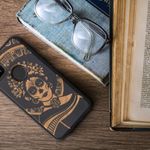 Husa pentru Google Pixel 4a, Lemn, Negru, 53122.08, Kwmobile fotografia produsului View 4 S