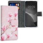 Husa pentru Google Pixel 4a, Piele ecologica, Roz, 52958.08, Kwmobile fotografia produsului