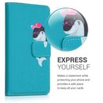 Husa pentru Google Pixel 4a, Piele ecologica, Multicolor, 52958.10, Kwmobile fotografia produsului View 3 S