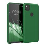 Husa pentru Google Pixel 4a, Silicon, Verde, 52549.227, Kwmobile fotografia produsului