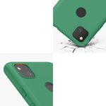 Husa pentru Google Pixel 4a, Silicon, Verde, 52357.227, Kwmobile fotografia produsului View 8 S