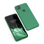 Husa pentru Google Pixel 4a, Silicon, Verde, 52357.227, Kwmobile fotografia produsului View 2 S