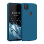 Husa pentru Google Pixel 4a, Silicon, Albastru, 52622.224, Kwmobile fotografia produsului