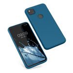 Husa pentru Google Pixel 4a, Silicon, Albastru, 52622.224, Kwmobile fotografia produsului View 2 S