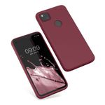 Husa pentru Google Pixel 4a, Silicon, Violet, 52622.209, Kwmobile fotografia produsului View 2 S