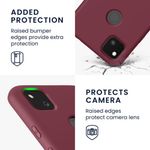 Husa pentru Google Pixel 4a, Silicon, Violet, 52622.209, Kwmobile fotografia produsului View 4 S