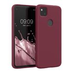 Husa pentru Google Pixel 4a, Silicon, Violet, 52622.209, Kwmobile fotografia produsului