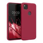Husa pentru Google Pixel 4a, Silicon, Rosu, 52622.229, Kwmobile fotografia produsului