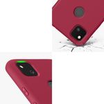 Husa pentru Google Pixel 4a, Silicon, Rosu, 52622.229, Kwmobile fotografia produsului View 8 S