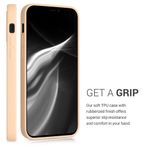 Husa pentru iPhone 12/iPhone 12 Pro, Silicon, Crem, 54513.154 fotografia produsului View 5 S