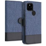 Husa pentru Google Pixel 5a, Textil, Albastru, 55987.17, Kwmobile fotografia produsului View 6 S