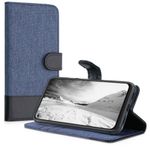 Husa pentru Google Pixel 5a, Textil, Albastru, 55987.17, Kwmobile fotografia produsului View 2 S