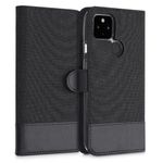Husa pentru Google Pixel 5a, Textil, Negru, 55987.73, Kwmobile fotografia produsului View 3 S