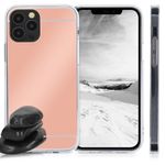 Husa pentru iPhone 12/iPhone 12 Pro, Silicon, Rose Gold, 55688.41 fotografia produsului View 15 S