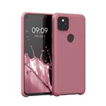 Husa pentru Google Pixel 5a, Silicon, Roz, 55207.167, Kwmobile fotografia produsului