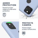 Husa pentru Google Pixel 5a, Silicon, Albastru, 55207.58, Kwmobile fotografia produsului View 4 S