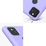 Husa pentru Google Pixel 5a, Silicon, Mov, 55207.108, Kwmobile fotografia produsului View 8 S