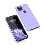 Husa pentru Google Pixel 5a, Silicon, Mov, 55207.108, Kwmobile fotografia produsului View 2 S