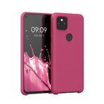 Husa pentru Google Pixel 5a, Silicon, Roz, 55207.213, Kwmobile fotografia produsului