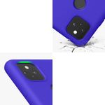 Husa pentru Google Pixel 5a, Silicon, Albastru, 55207.134, Kwmobile fotografia produsului View 7 S