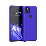 Husa pentru Google Pixel 5a, Silicon, Albastru, 55207.134, Kwmobile fotografia produsului