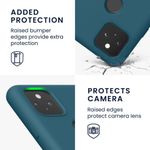 Husa pentru Google Pixel 5a, Silicon, Verde, 55207.57, Kwmobile fotografia produsului View 4 S