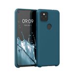 Husa pentru Google Pixel 5a, Silicon, Verde, 55207.57, Kwmobile fotografia produsului
