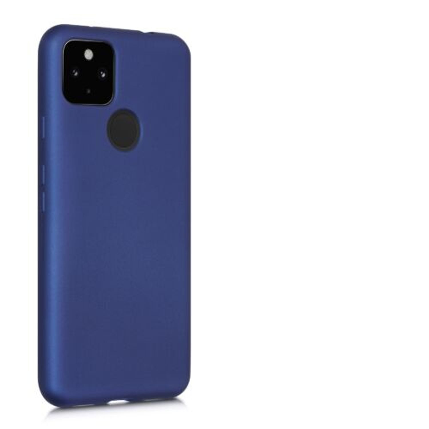 Husa pentru Google Pixel 5a, Silicon, Albastru, 55782.64, Kwmobile fotografia produsului View 8 L
