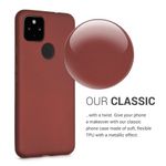 Husa pentru Google Pixel 5a, Silicon, Rosu, 55782.178, Kwmobile fotografia produsului View 5 S