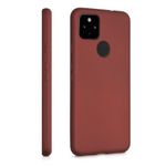 Husa pentru Google Pixel 5a, Silicon, Rosu, 55782.178, Kwmobile fotografia produsului View 6 S