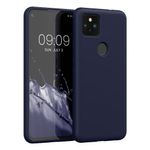 Husa pentru Google Pixel 5a, Silicon, Albastru, 55864.17, Kwmobile fotografia produsului